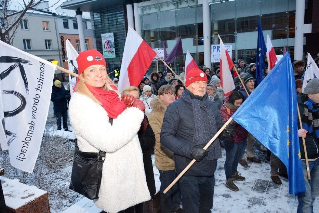 Demonstracja. Państwo prawa – nasza sprawa