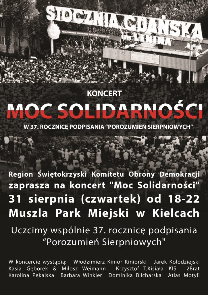 Moc SOLIDARNOŚCI w Kielcach