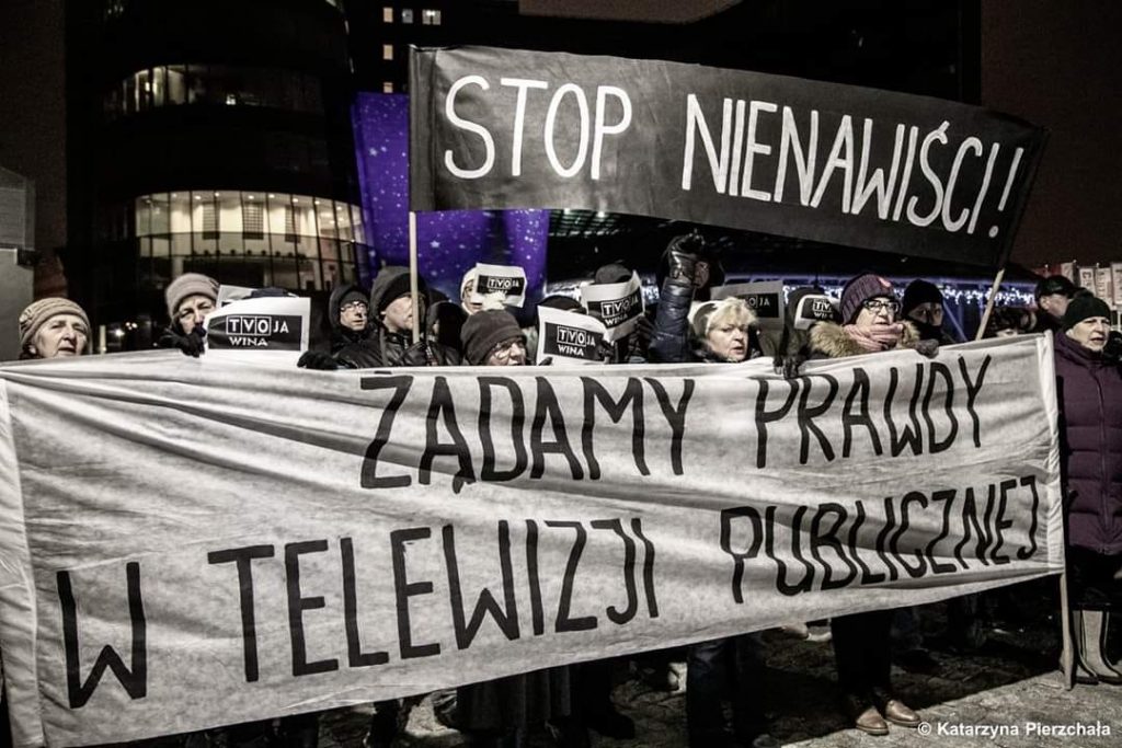 Protest w sobotę. Żądamy zmian w TVP!
