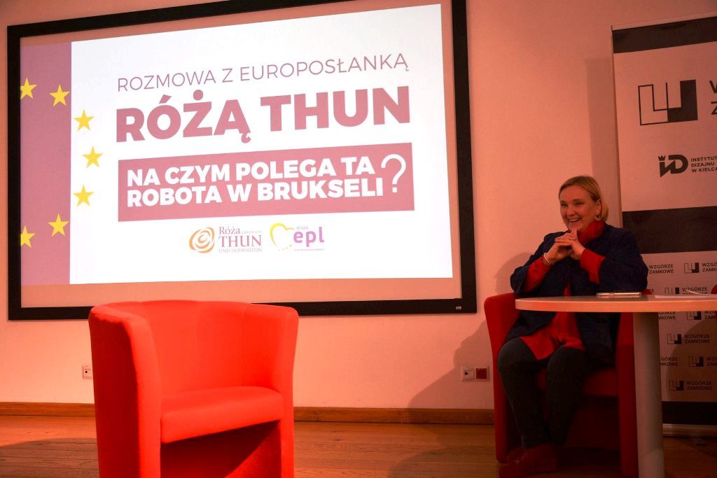 O jedynce Thun dowiedziała się w Kielcach