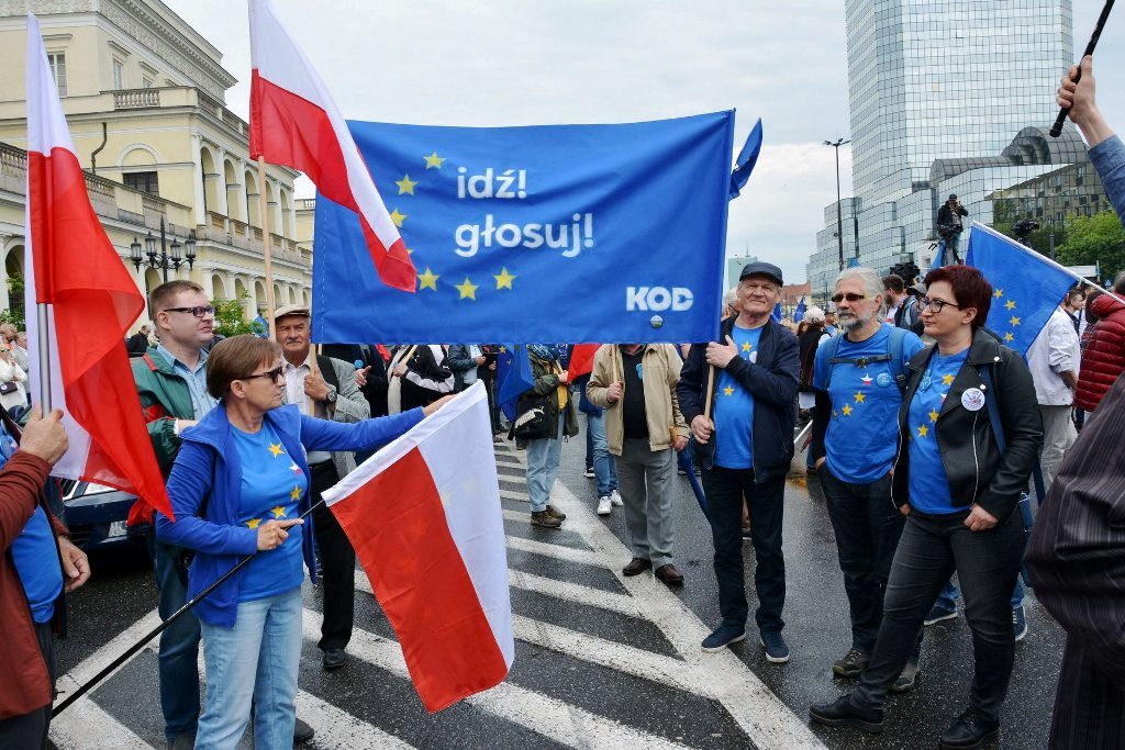Słońce po burzy. Byliśmy na marszu europejskim