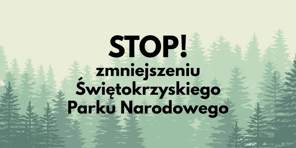 KOD w obronie Świętokrzyskiego Parku Narodowego