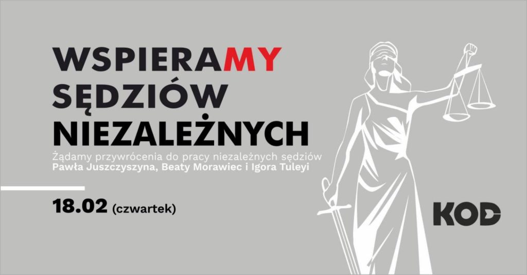 Dzień Solidarności z Represjonowanymi Sędziami.