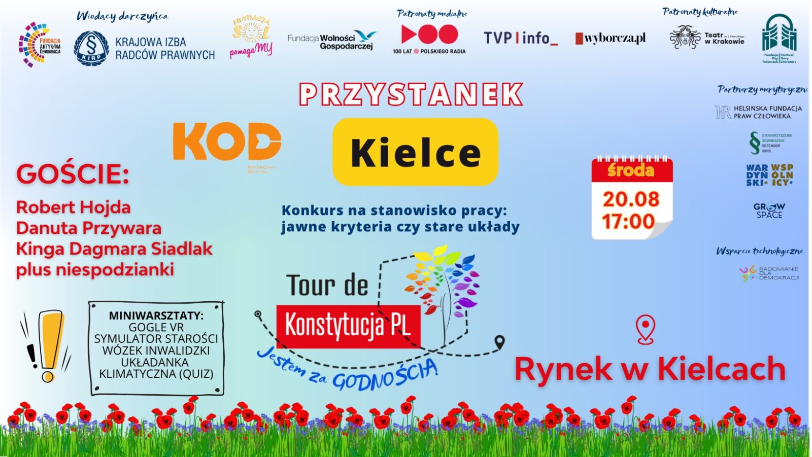 Przystanek Tour de Konstytucja w środę